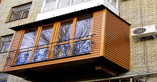 Внешняя отделка балкона Иваново цена от 1034 руб. м/2.